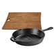 a black lodge(r) 10.25 cast iron / woodland board gift set