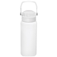 aerial view a white urban peak(r) 34oz dual top water bottle, image 1 of 2