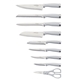 aerial view a group of hampton forge(r) epicure 15 piece cutlery block set, image 3 of 4