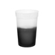 aerial view a frosted to smoke mood(tm) 12 oz stadium cup, full color digital, image 1 of 2
