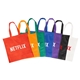 a group of textured non woven tote bag