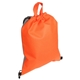 aerial view a orange/gray glide right drawstring backpack - 13 x 16, image 1 of 2