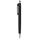 aerial view a black smoothy solids ballpoint pen, image 1 of 2