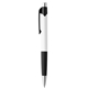 aerial view a white smoothy solids ballpoint pen, image 1 of 2