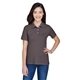 aerial view a espresso harriton ladies easy blend(tm) polo - all, image 1 of 7