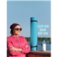 a group of reversible full color water bottle cooler