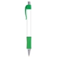 aerial view a green 2271 trim & white barrel vision grip wide body chrome pen, image 1 of 2
