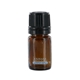 aerial view a exhale (eucalyptus/peppermint) essential oil in 5 ml mini dropper bottle, image 1 of 2