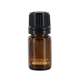 aerial view a invigorate (sweet orange/grapefruit) essential oil in 5 ml mini dropper bottle, image 1 of 2