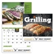 aerial view a group of year of grilling themed calendar, image 1 of 24