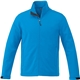 aerial view a olympic blue (431) mens maxson softshell jacket, image 1 of 4