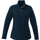 aerial view a navy (575) womens maxson softshell jacket, image 1 of 3