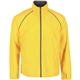 aerial view a yellow/steel grey (234) mens egmont lightweight packable jacket, image 1 of 4
