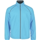 aerial view a aspen blue/steel grey (430) mens egmont lightweight packable jacket, image 1 of 4