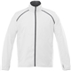 aerial view a white/steel grey (125) mens egmont lightweight packable jacket, image 1 of 6