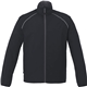 aerial view a navy/steel grey (575) mens egmont lightweight packable jacket, image 1 of 5