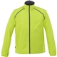 aerial view a hi-liter green/steel grey (625) mens egmont lightweight packable jacket, image 1 of 5
