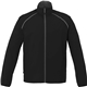 aerial view a black/steel grey (995) mens egmont lightweight packable jacket, image 1 of 4