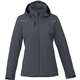 aerial view a grey storm (991) womens colton fleece lined waterproof jacket, image 1 of 4