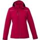 aerial view a team red (358) womens colton fleece lined waterproof jacket, image 1 of 4