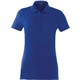aerial view a new royal (561) womens acadia short sleeve polo, image 1 of 2