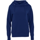 aerial view a vintage navy (573) womens dayton classic cozy fleece hoodie, image 1 of 2