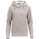 a heather grey secondary (915) womens dayton classic cozy fleece hoodie