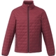 aerial view a vintage red (369) mens telluride lightweight packable insulated puffer jacket, image 1 of 6