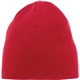 a team red (358) unisex level knit beanie