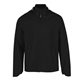 aerial view a black (995) mens oracle waterproof softshell jacket, image 1 of 5