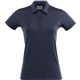 aerial view a gw navy (453) greatness wins athletic tech polo - womens, image 1 of 4
