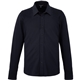 aerial view a navy (575) mens tatra eco knit long sleeve button up shirt, image 1 of 5