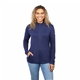 aerial view a vintage navy (573) womens izu everything performance eco full zip, image 1 of 8