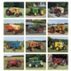 aerial view a group of 13 month classic tractor calendar, image 6 of 24