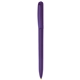 aerial view a purple with black ink pivo(r) slim retractable pen, image 1 of 7