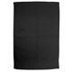 a black rally towel 11 x 16