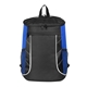 aerial view a blue everest rpet backpack cooler, image 1 of 7