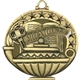 a antique brass stock academic medals student council