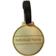 a group of wood golf bag tags 2 h x 2 w