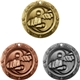 a group of stock world class sports academic medals martial arts