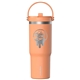 a apricot crush 32 oz hydrapeak insulated stainless travel tumbler