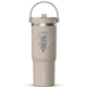 aerial view a latte 32 oz hydrapeak insulated stainless travel tumbler, image 1 of 2
