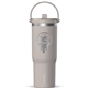 aerial view a mocha 32 oz hydrapeak insulated stainless travel tumbler, image 1 of 2