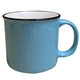 aerial view a teal muskoka 15 fl oz mug, image 1 of 2