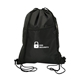 aerial view a black akerley insulated drawstring cooler cinch, image 1 of 2