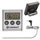 a silver grill easy cooking thermometer and timer