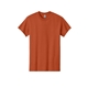 aerial view a antique orange gildan(r) adult heavy cotton(tm) t - shirt, image 1 of 5
