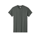 aerial view a charcoal gildan(r) adult heavy cotton(tm) t - shirt, image 1 of 5