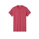 aerial view a heather red gildan(r) adult heavy cotton(tm) t - shirt, image 1 of 5