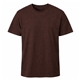 aerial view a russet gildan(r) adult heavy cotton(tm) t - shirt, image 1 of 2